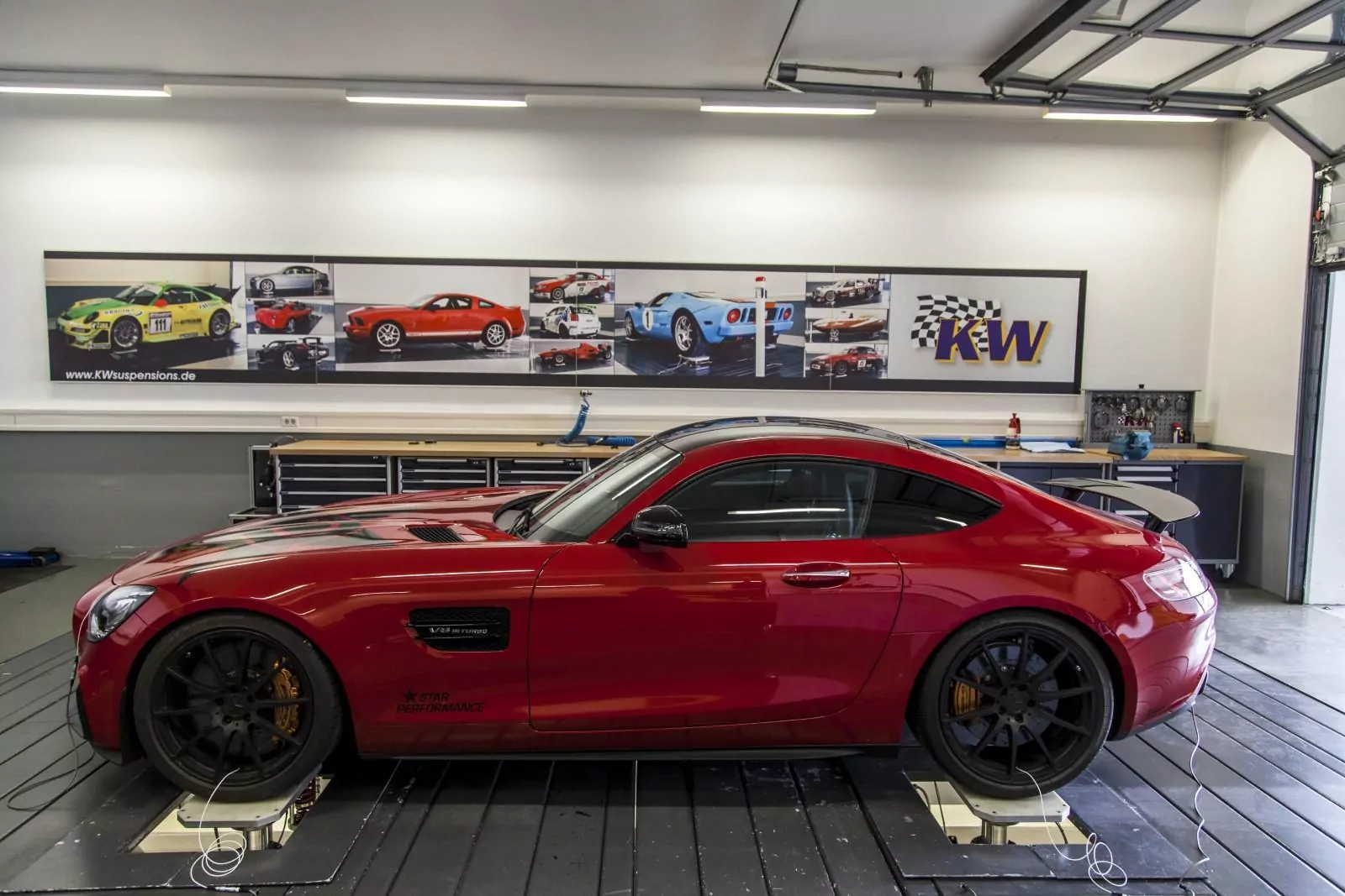 KW Gewindefahrwerk V4 (inkl. Stilllegung f. elektr. Dämpfer) MERCEDES-BENZ AMG GT (C190) 197 10/2014-