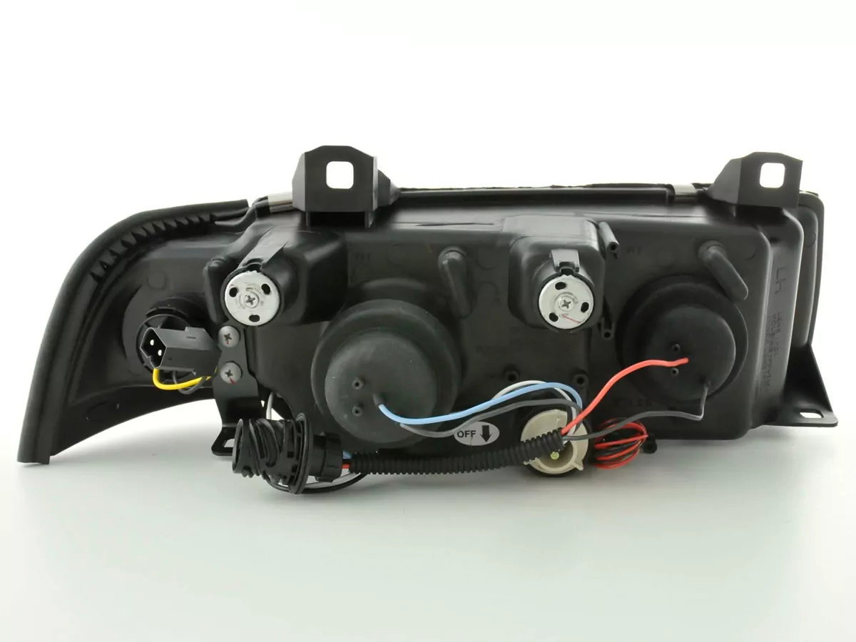 Scheinwerfer Set BMW 3er Limo Typ E36 Bj. 92-98 chrom