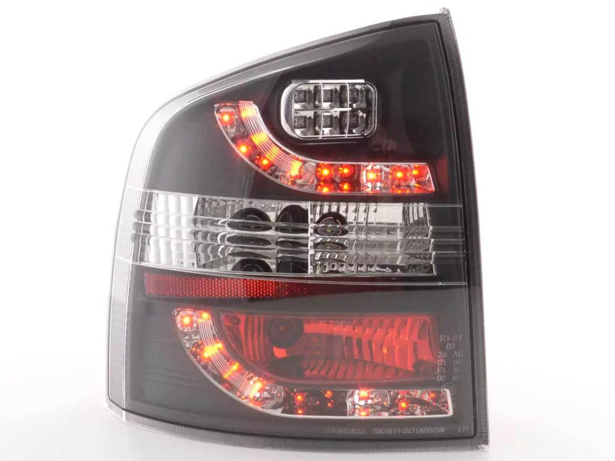 LED Rückleuchten Set Skoda Octavia Combi Typ 1Z Bj. 05-12 schwarz