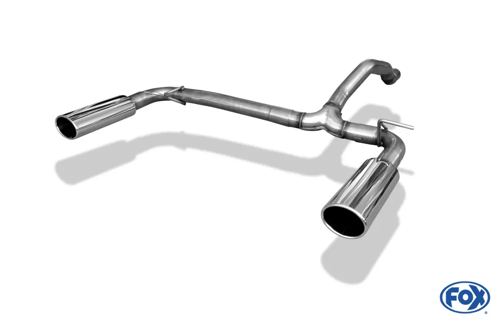 Mercedes M-Klasse W163  Endrohrsystem rechts/links für original Endschalldämpfer - 115x85 Typ 36 rechts/links