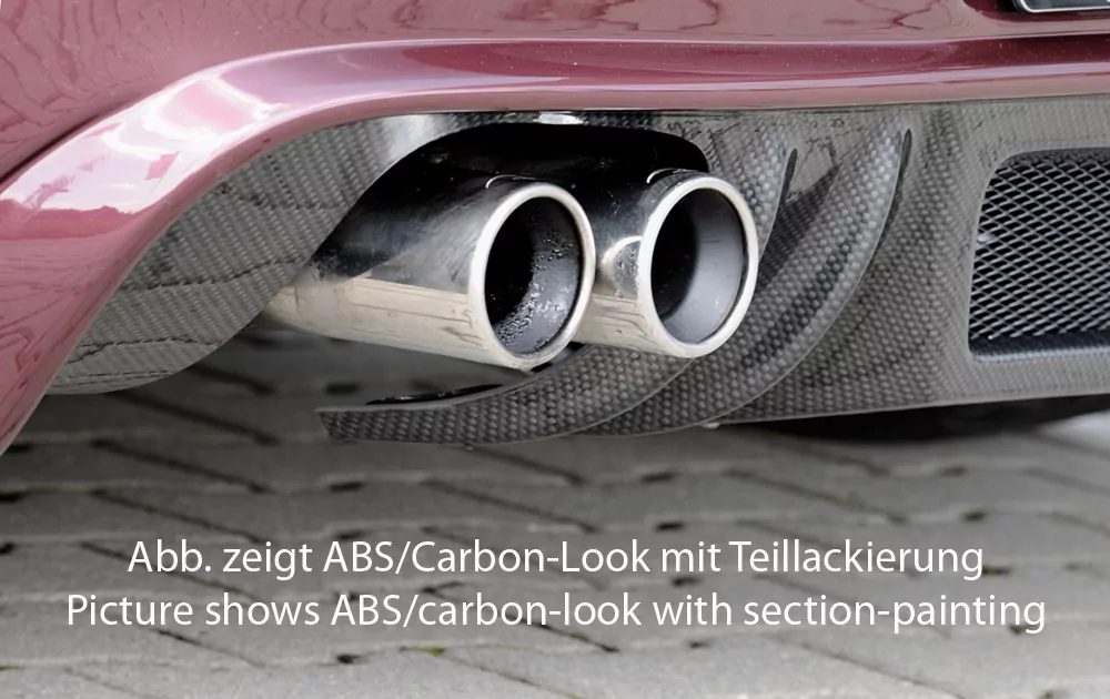 Rieger Heckansatz für BMW Z4 (E85) - Coupé 01.06-03.09 (ab Facelift) carbon optik