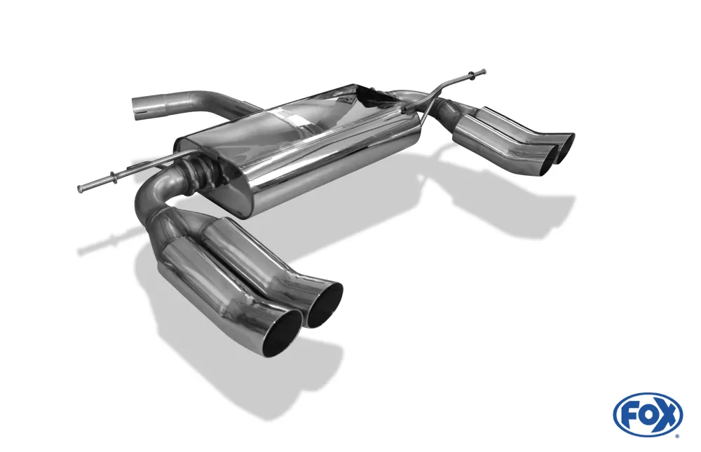 VW Touran  Endschalldämpfer Ausgang rechts/links  - 2x76 Typ 18 rechts/links