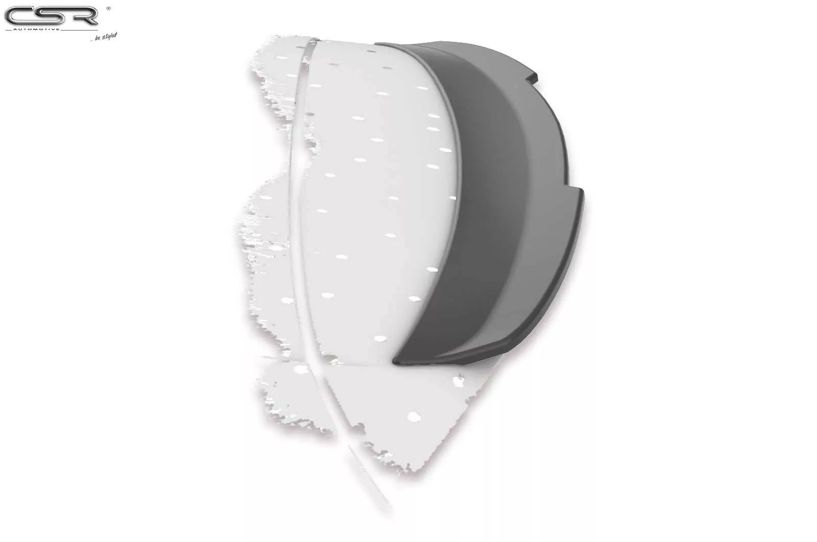 Heckflügel mit ABE für Seat Ateca (Typ 5FP, KH7) HF702-M Carbon Look (matt)