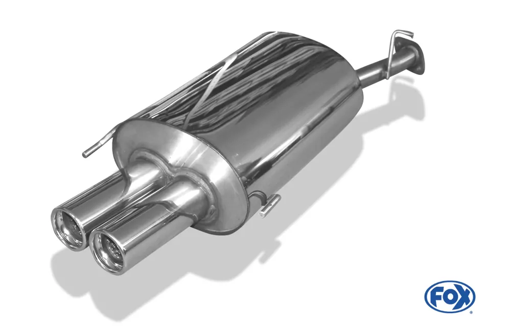 Honda Prelude IV BB9 Endschalldämpfer - 2x76 Typ 13