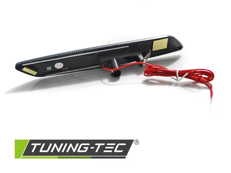 Side Direction Smoke Led Carbon F10 Style Fits Bmw E60/ E90/ E92/ E82