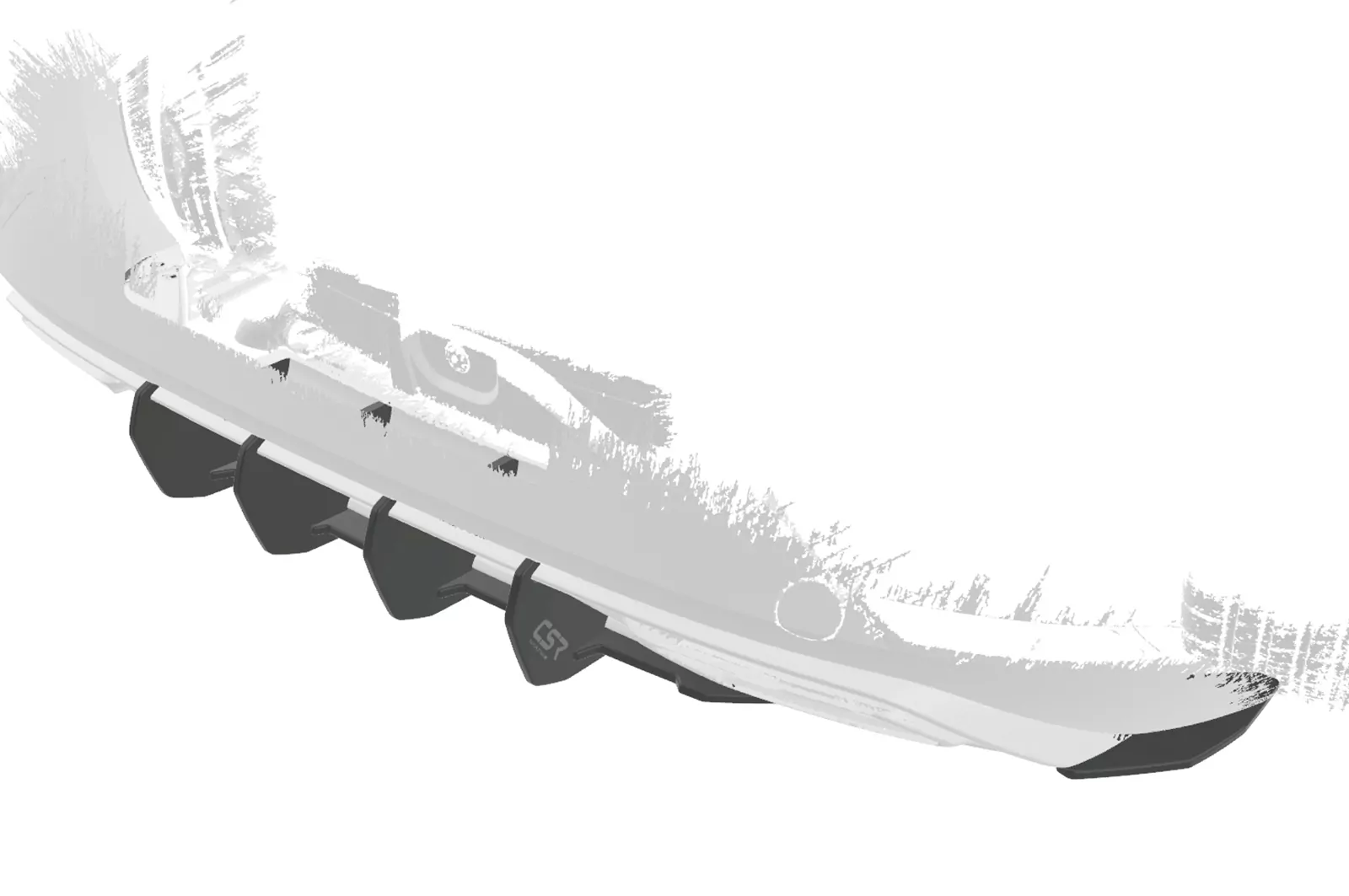 Racing Diffusor / Heckansatz für Seat Leon 4 (Typ KL) HA342