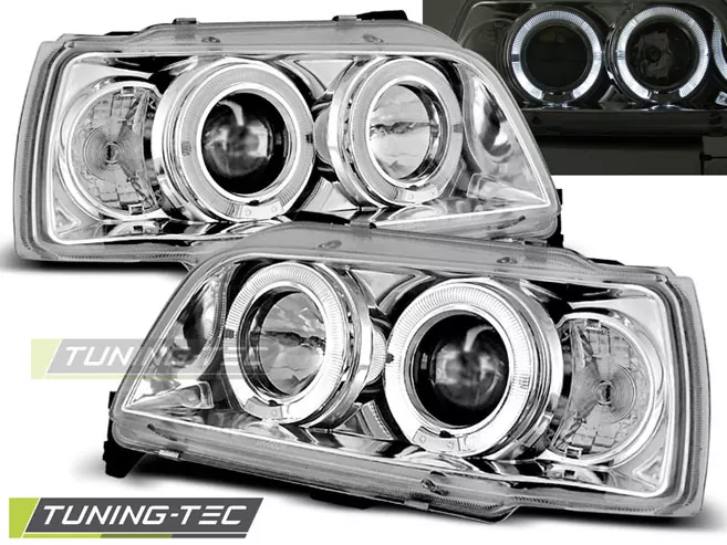 RENAULT CLIO 06.90-95 ANGEL EYES CHROME