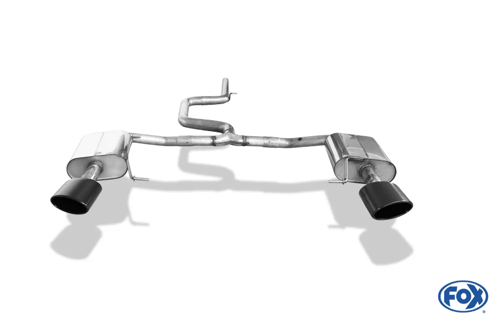 Seat Leon 5F ST - Cupra 290 mit OPF  Halbanlage ab OPF Ausgang rechts/links - 160x90 Typ 38 rechts/links Schwarz