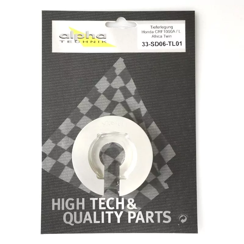 alpha Technik Tieferlegungssatz 25mm für Honda CRF1000L AfricaTwin Typ SD06 SD08 Modelljahr 2017-
