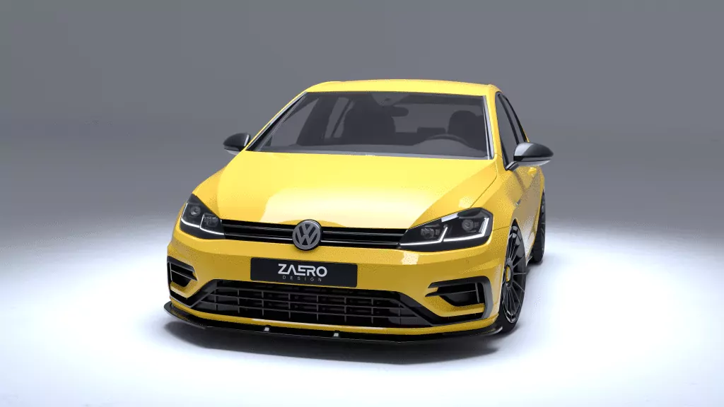 EVO-1 Frontspoiler für VW Golf 7 R (Facelift)