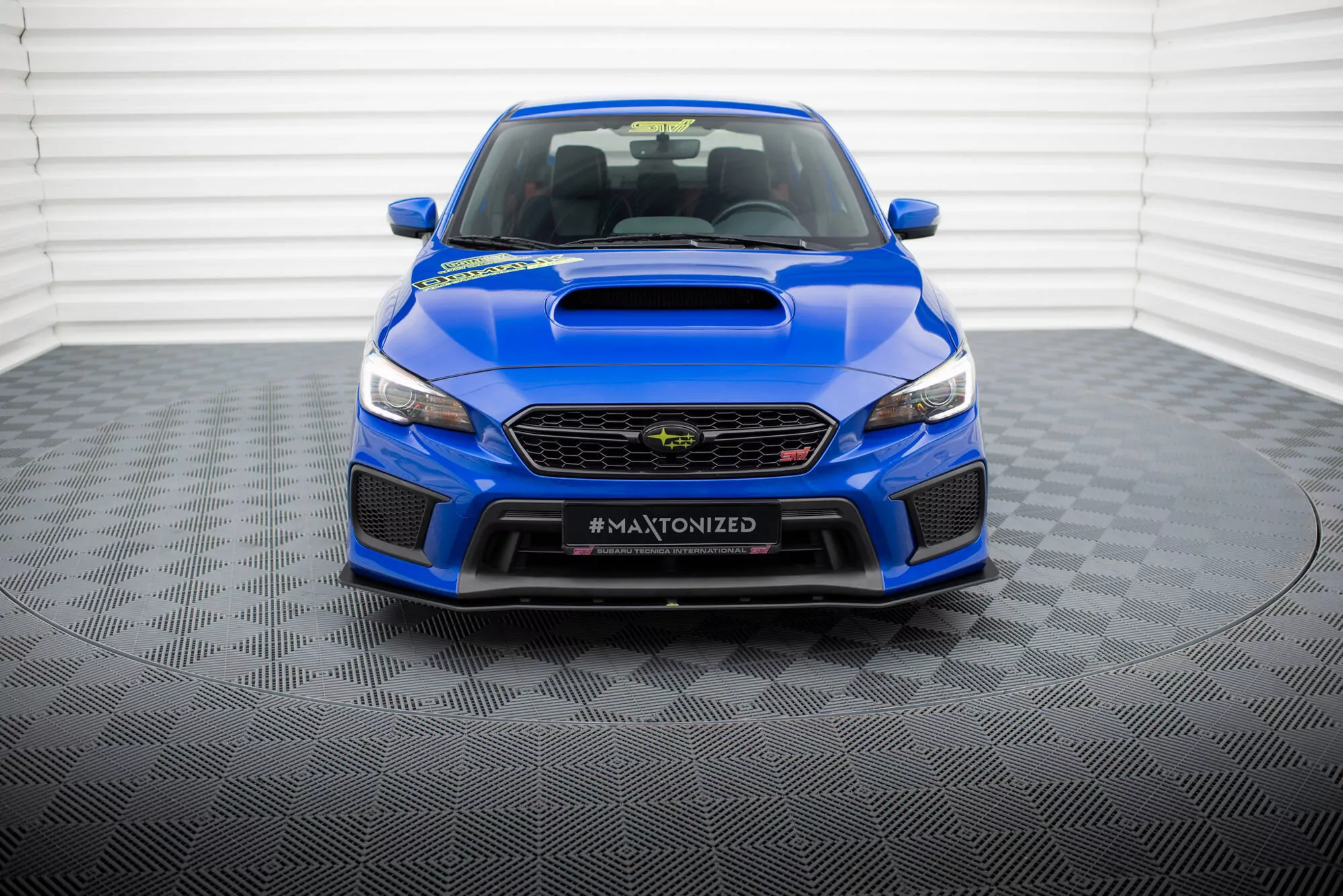 Street Pro Front Ansatz Für Für Subaru WRX STI Mk1 Facelift