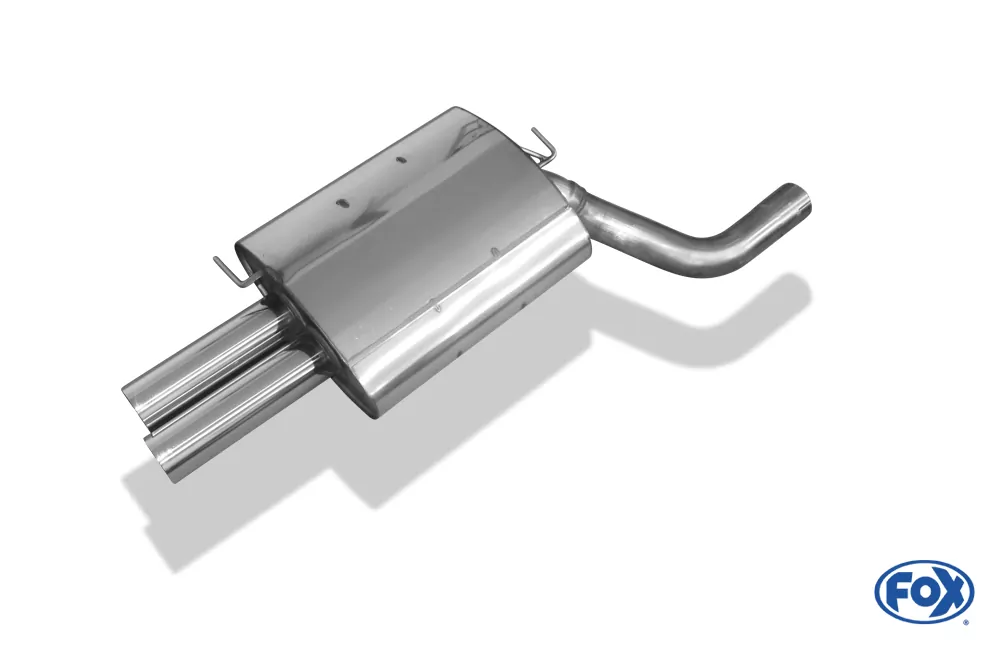 BMW E60/61 - 520i/ 523i/ 525i/ 530i  Endschalldämpfer - 2x76 Typ 10
