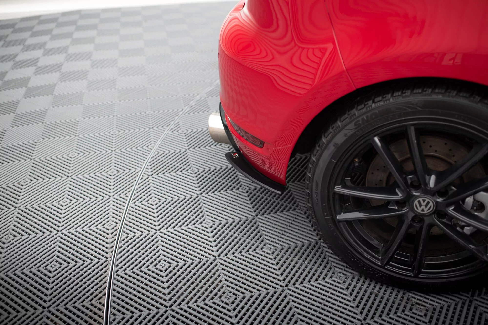 Robuste Racing Heck Ansatz Flaps Diffusor Für Volkswagen Golf GTI Mk6