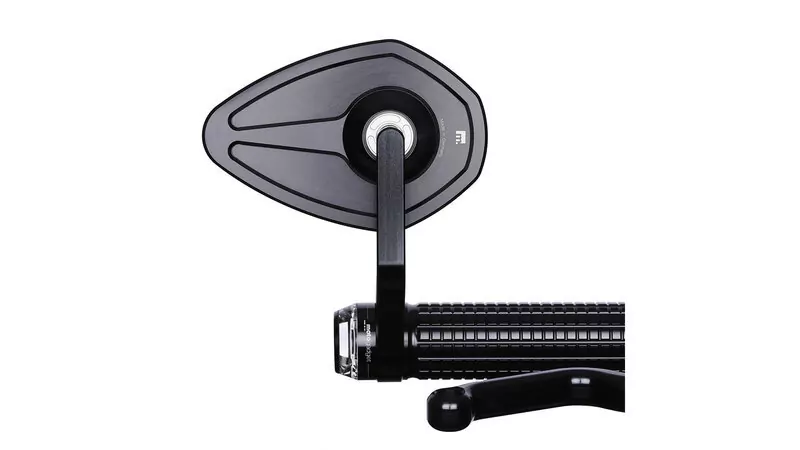 MOTOGADGET Mo.View Sport 130, Handlebar End Mirror For 7/8 And 1 inch Handlebars (1pc)