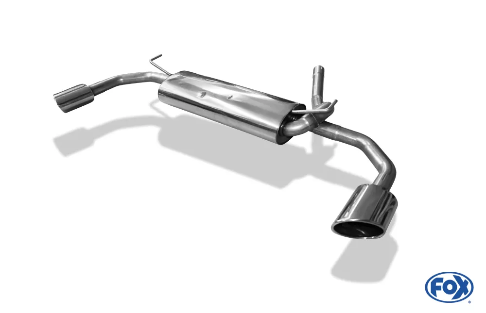 Opel Mokka 4x4 & 4x2  Endschalldämpfer rechts/links - 115x85 Typ 38 rechts/links