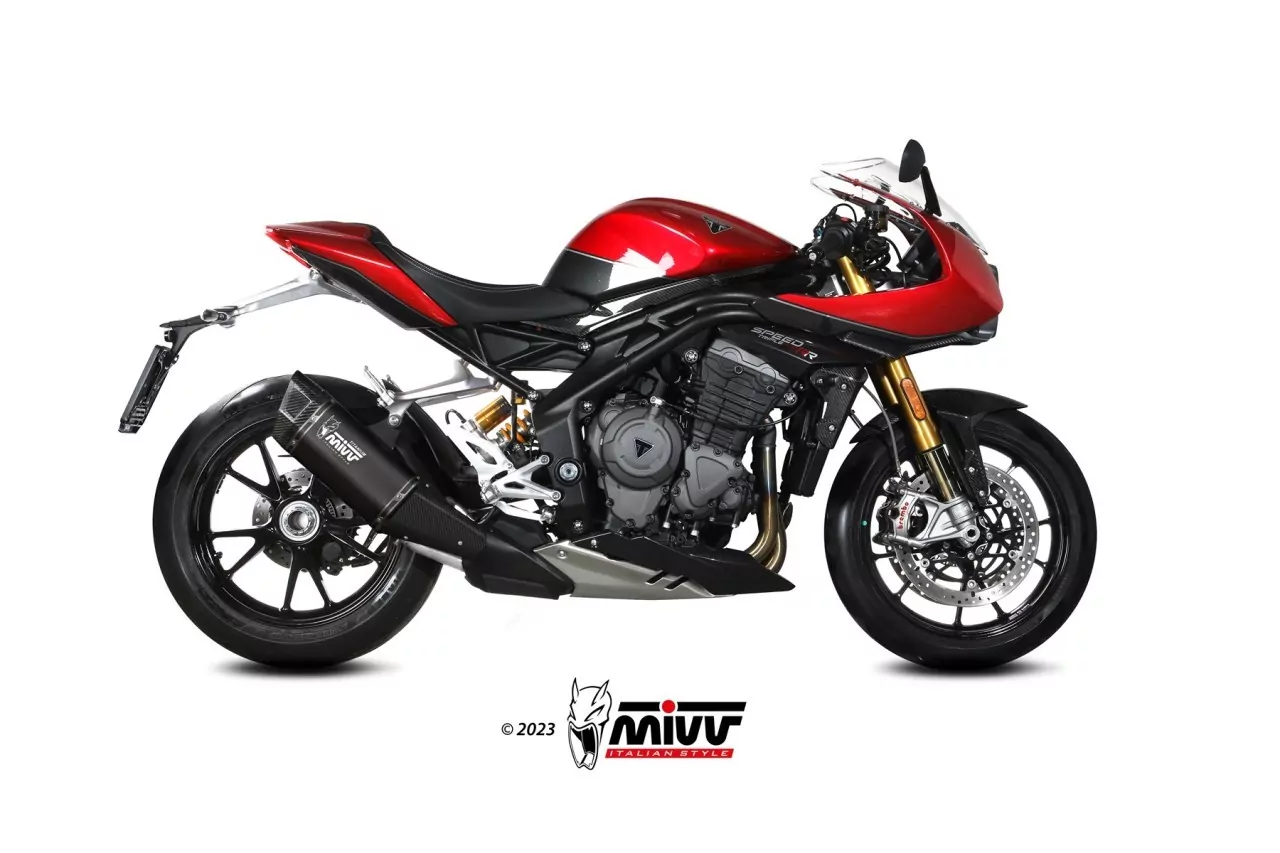 MIVV SR-1 Titan Schwarz TRIUMPH Speed Triple 1200 RR-RS 21-23