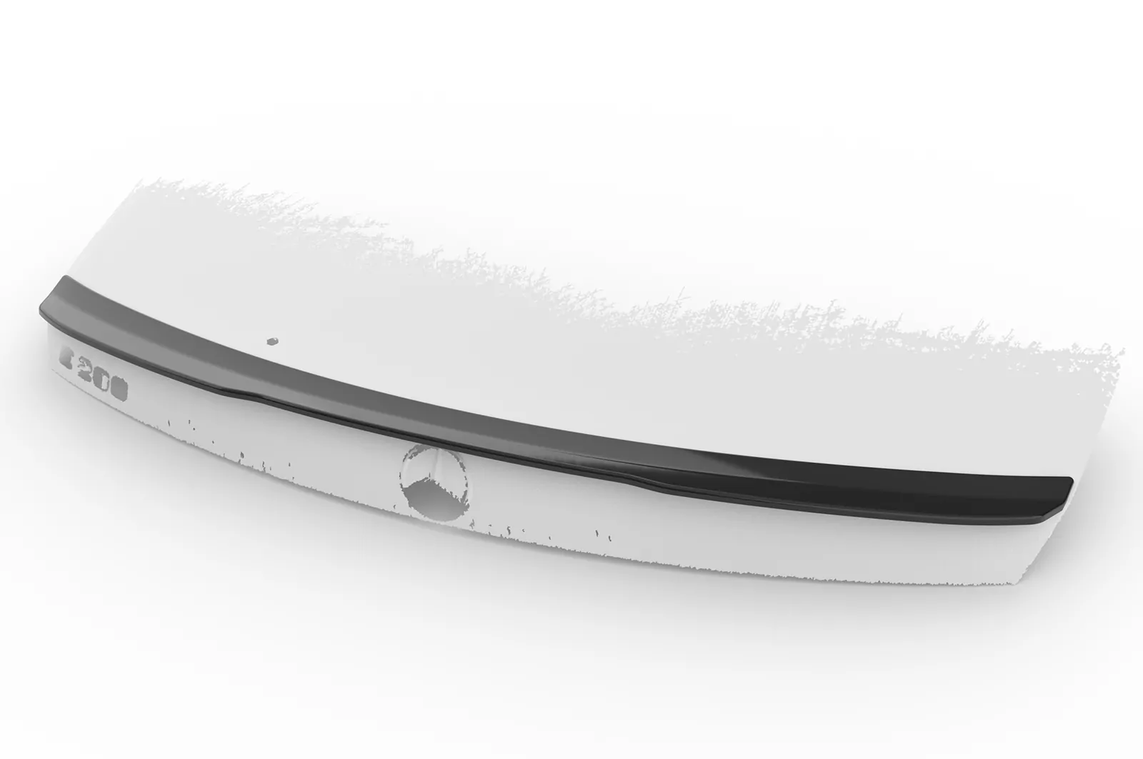 Heckflügel mit ABE für Mercedes Benz E-Klasse W213 Limousine HF789-M Carbon Look (matt)