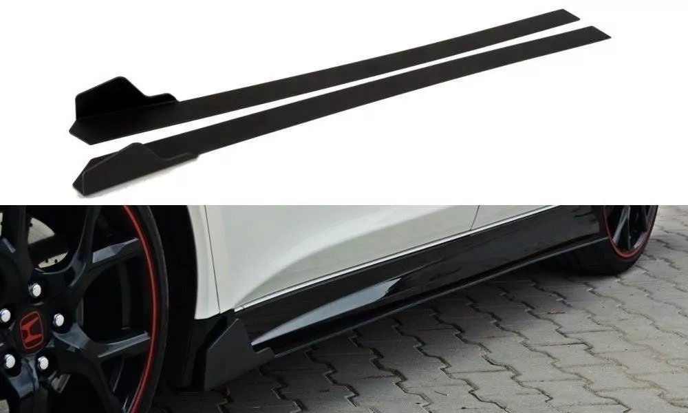 Racing Seitenschweller Ansatz Passend Für Passend Für HONDA CIVIC IX TYPE R