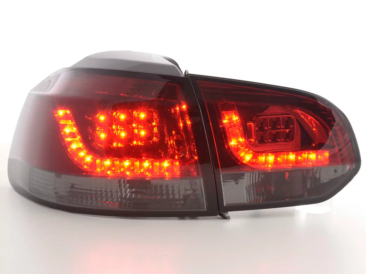 LED Rückleuchten Set VW Golf 6 Typ 1K Bj. 2008-2012 rot/schwarz