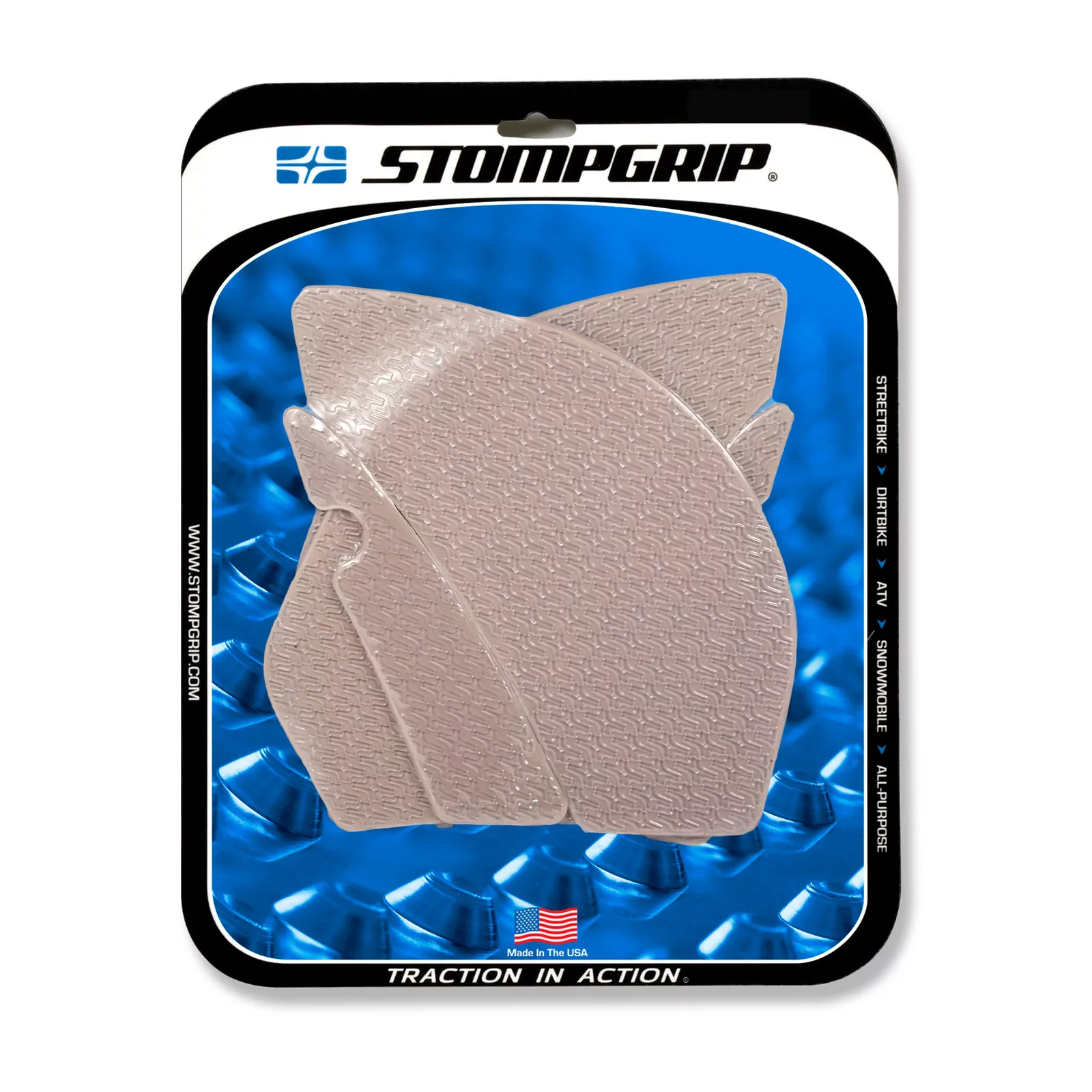 Stompgrip Traction Pad Icon für Kawasaki Ninja ZX-10R 08-10 Klar
