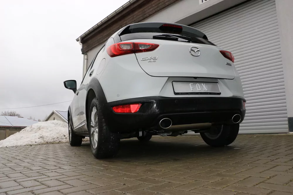 Mazda CX3 Benzin - DK AWD  Endschalldämpfer quer rechts/links - 115x85 Typ 32 rechts/links