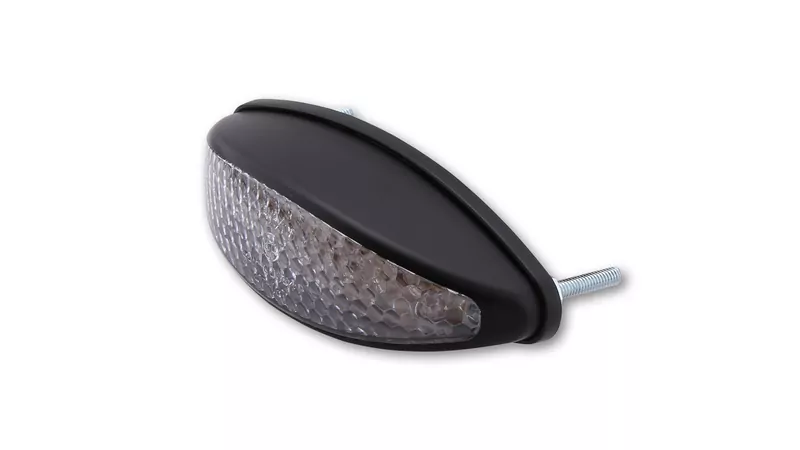 SHIN YO MICRO-L.A.,LED-Rücklicht, schwarz, mit Nr.-Schildbeleuchtung. E-geprüft