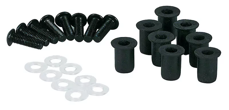 - Kein Hersteller - Alu-Verkleidungsschrauben mit M5 Gummimuttern