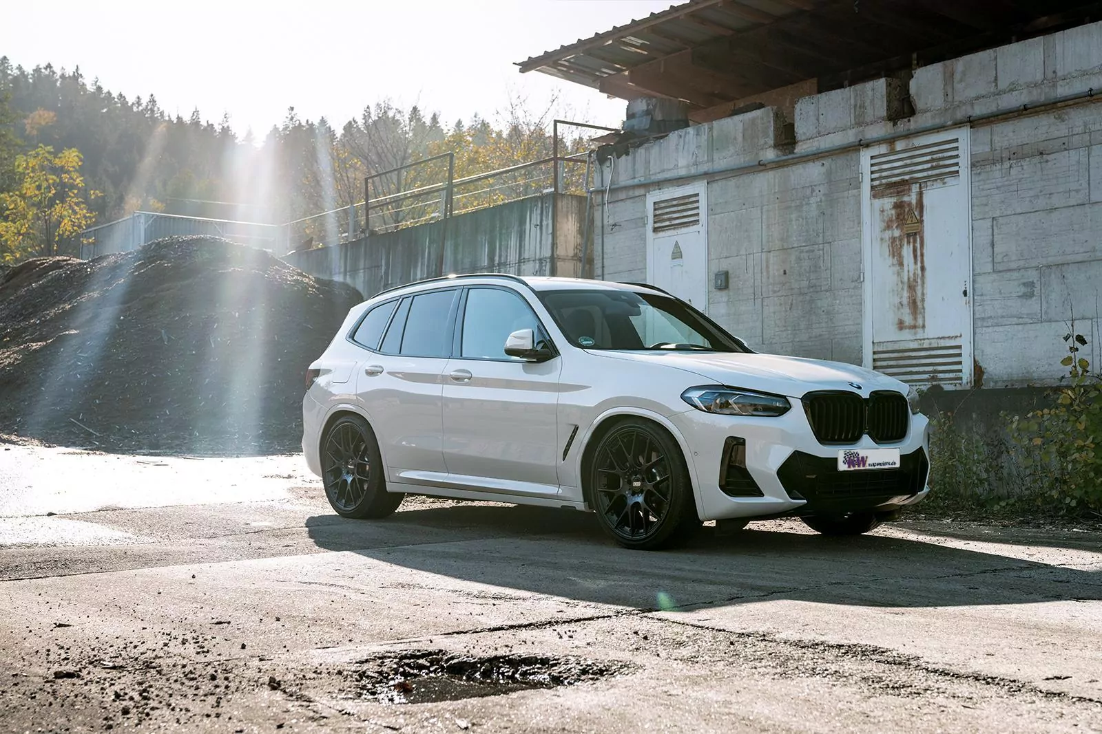 KW Gewindefahrwerk V3 inox (inkl. Stilllegung f. elektr. Dämpfer) BMW X4 (G02) F34XM, G4X Allrad 04/2018-