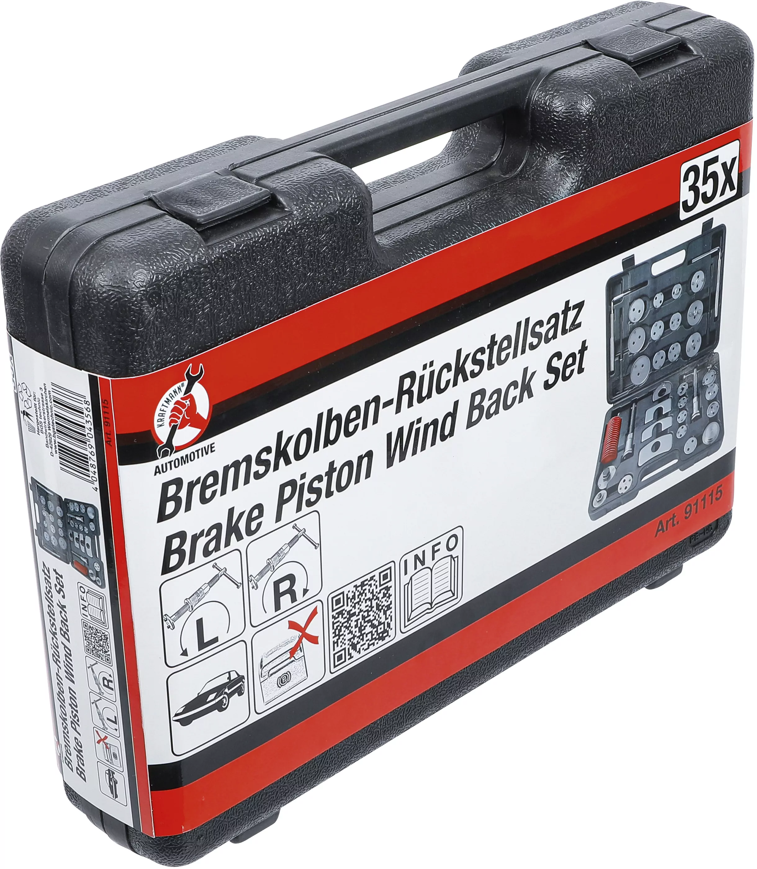 Bremskolben-Rückstell-Satz | 35-tlg.
