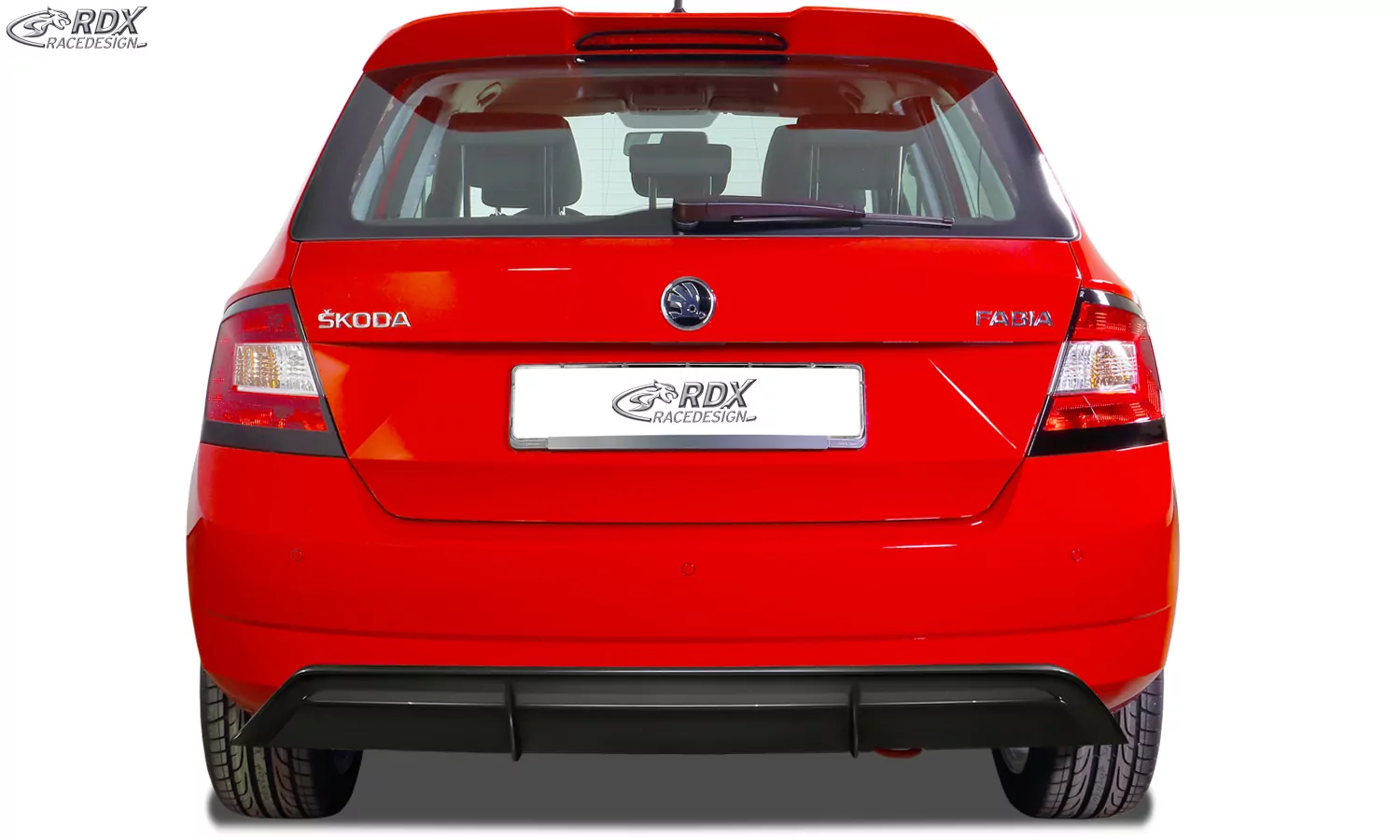 RDX Heckspoiler für SKODA Fabia 3 (NJ/5J) Dachspoiler Spoiler