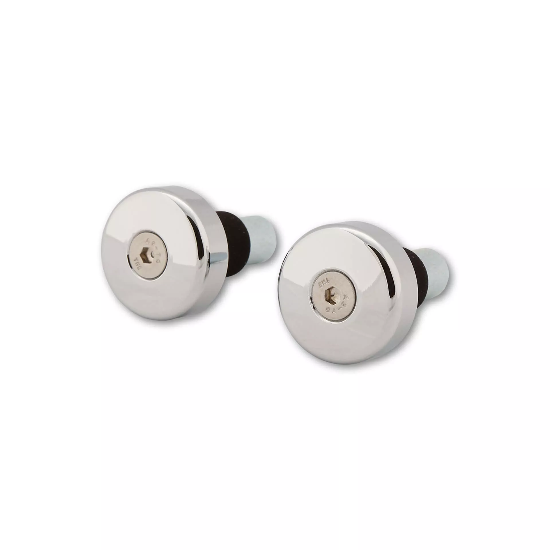 LSL FLAT CAP Bar End Weights, Ø 18 mm, steel