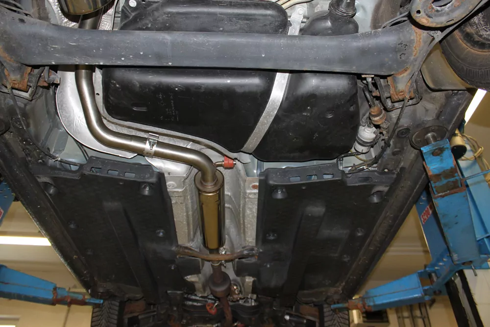 VW Polo 6R  Vorschalldämpfer