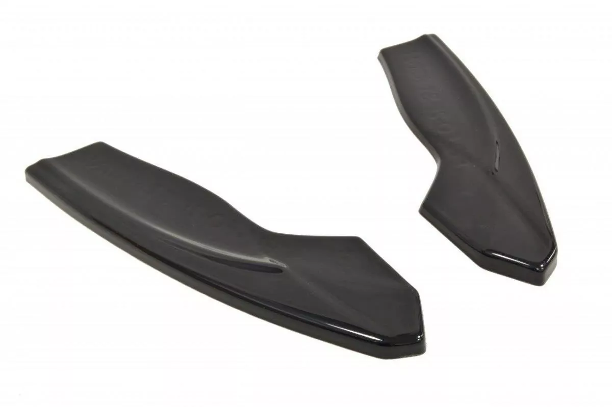 Heck Ansatz Flaps Diffusor Passend Für Diffusor V.2 Passend Für FORD FOCUS II ST FL Schwarz Hochglanz Schwarz Hochglanz