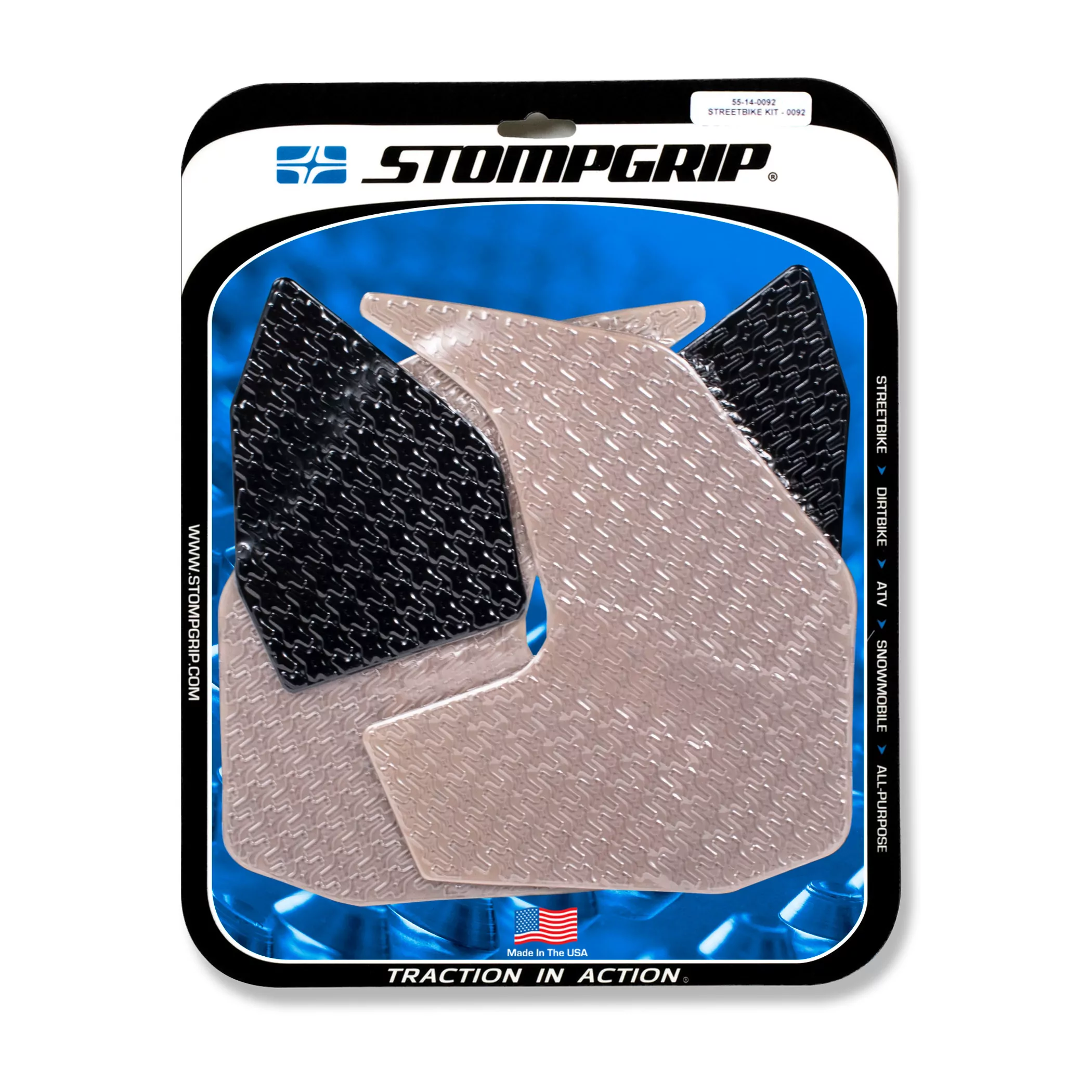Stompgrip Traction Pad Icon für Yamaha MT-09 14-20 Hybrid