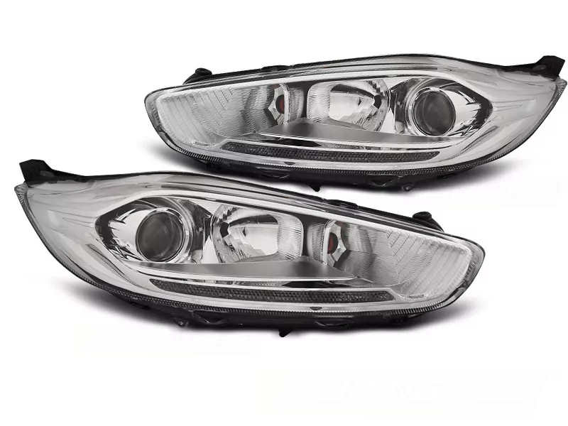 FORD FIESTA MK7 13-16 LED DRL CHROME 