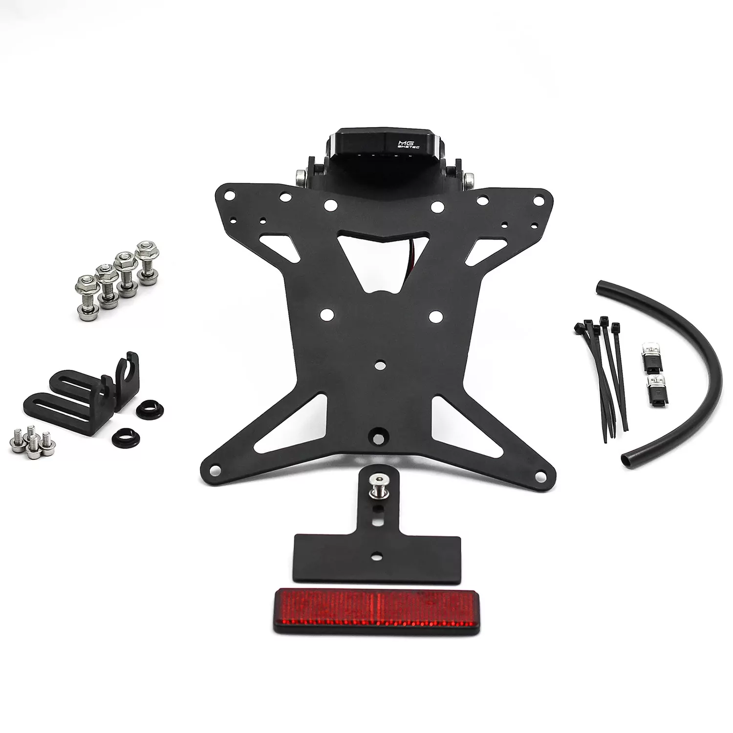 Kurzes Heck - Kennzeichenträger - Kennzeichenhalter für Kawasaki Z 1000 ab 2014-2016