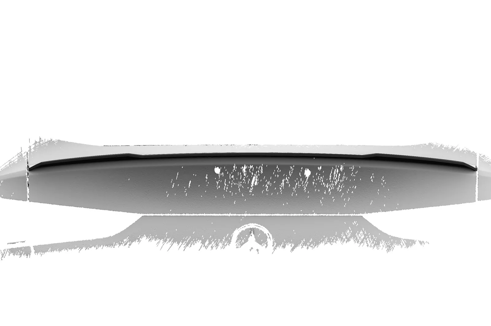 Heckflügel mit ABE für Mercedes Benz GLE C167 HF802-M Carbon Look (matt)