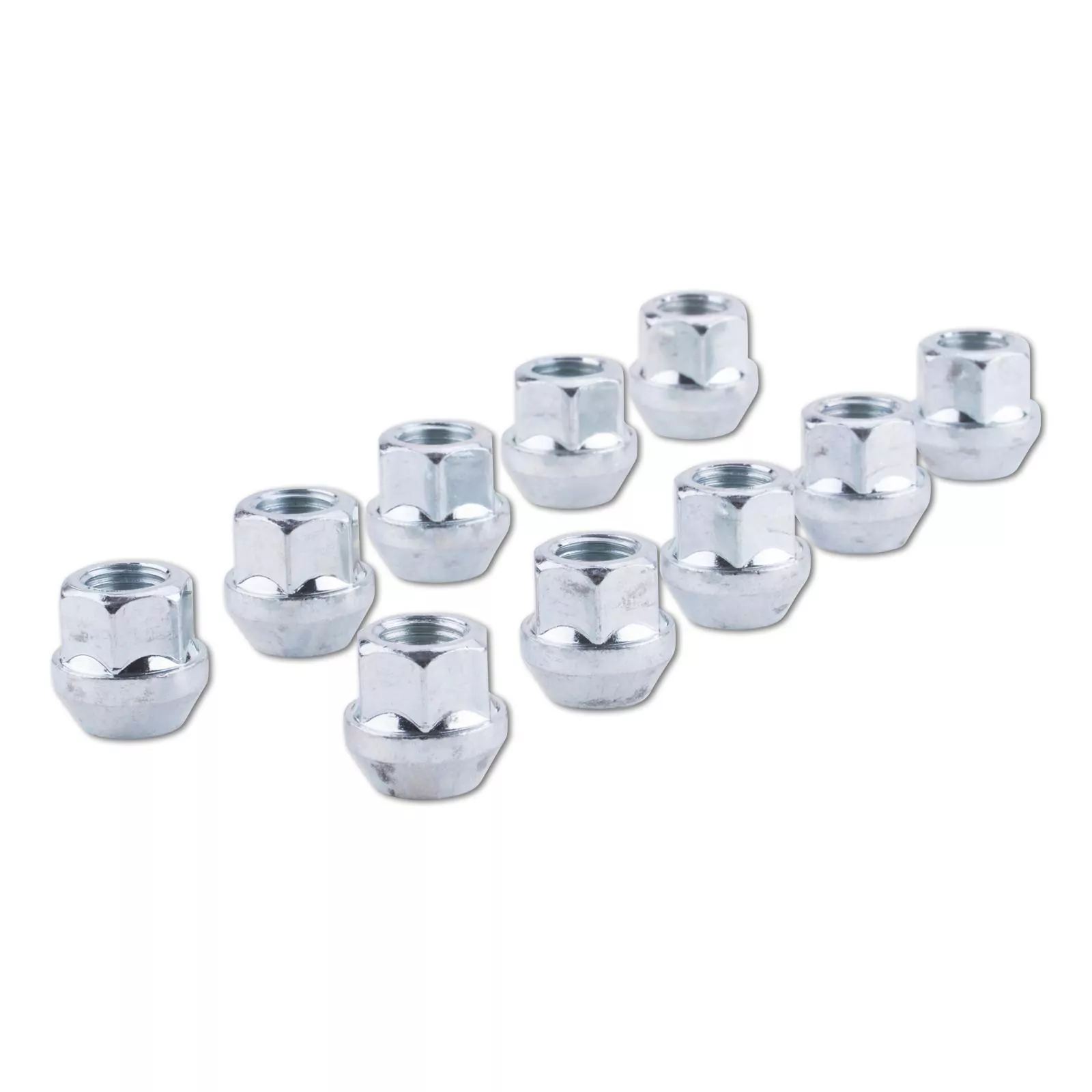 ST Radmutter M14x1,5x25  KE 60° offen SW 19 silber (10 Stk.) Alle Alle