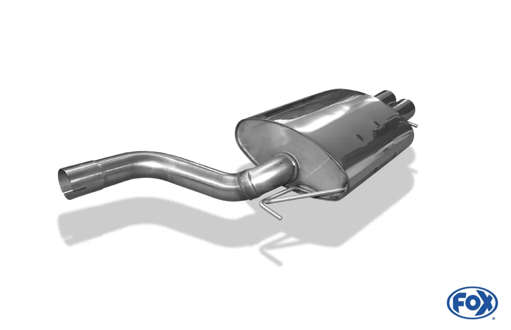 BMW E60/61 - 520i/ 523i/ 525i/ 530i  Endschalldämpfer - 2x76 Typ 13