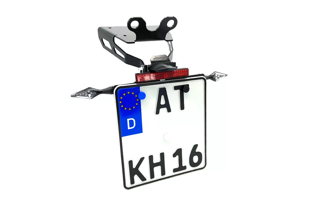 alpha Technik Kennzeichenhalter für Honda NT1100 Typ SC84 Modelljahr 2022-