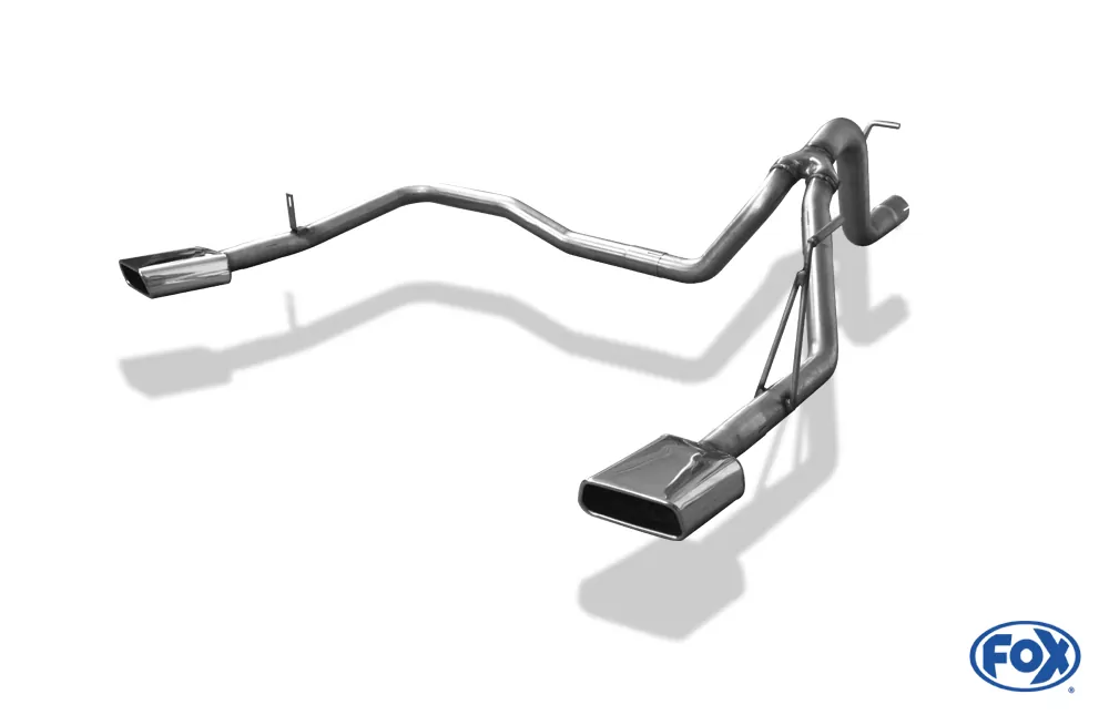 Dodge Nitro  Endrohrsystem rechts/links - 145x65 Typ 59 rechts/links