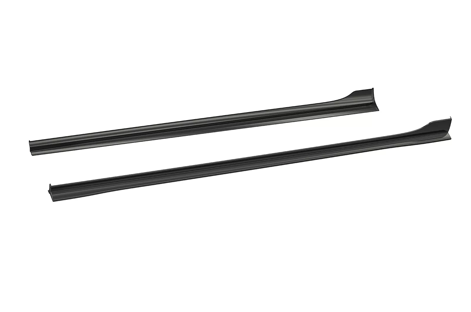 Seitenschweller für VW Golf 6 SS460 Strukturiert (schwarz matt)