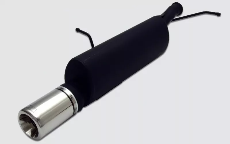 Ulter Sportauspuff für Peugeot 307 HATCHBACK 2001-2007 - 1 Endrohr Rund Ø100