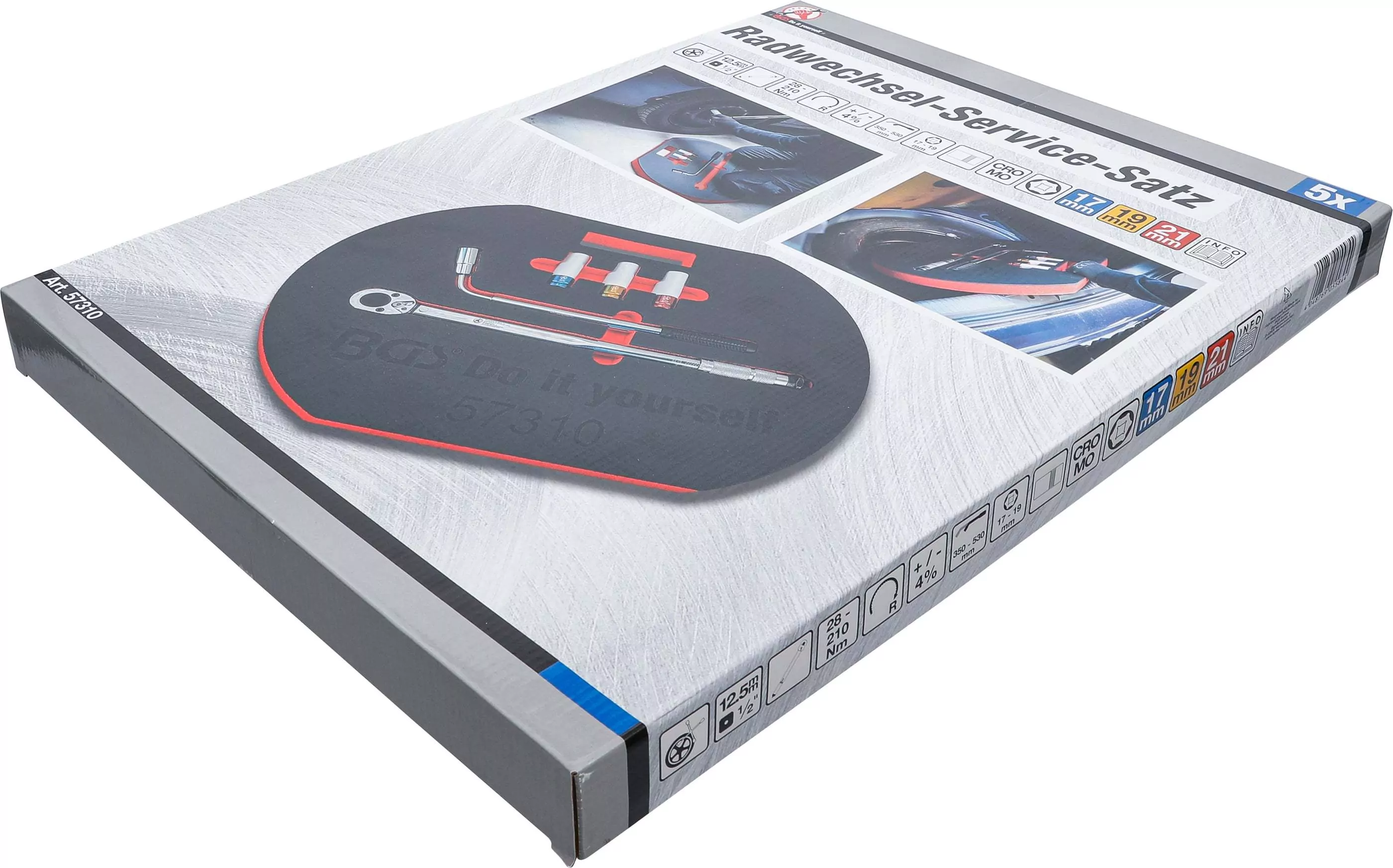 Radwechsel-Service-Satz | 5-tlg.