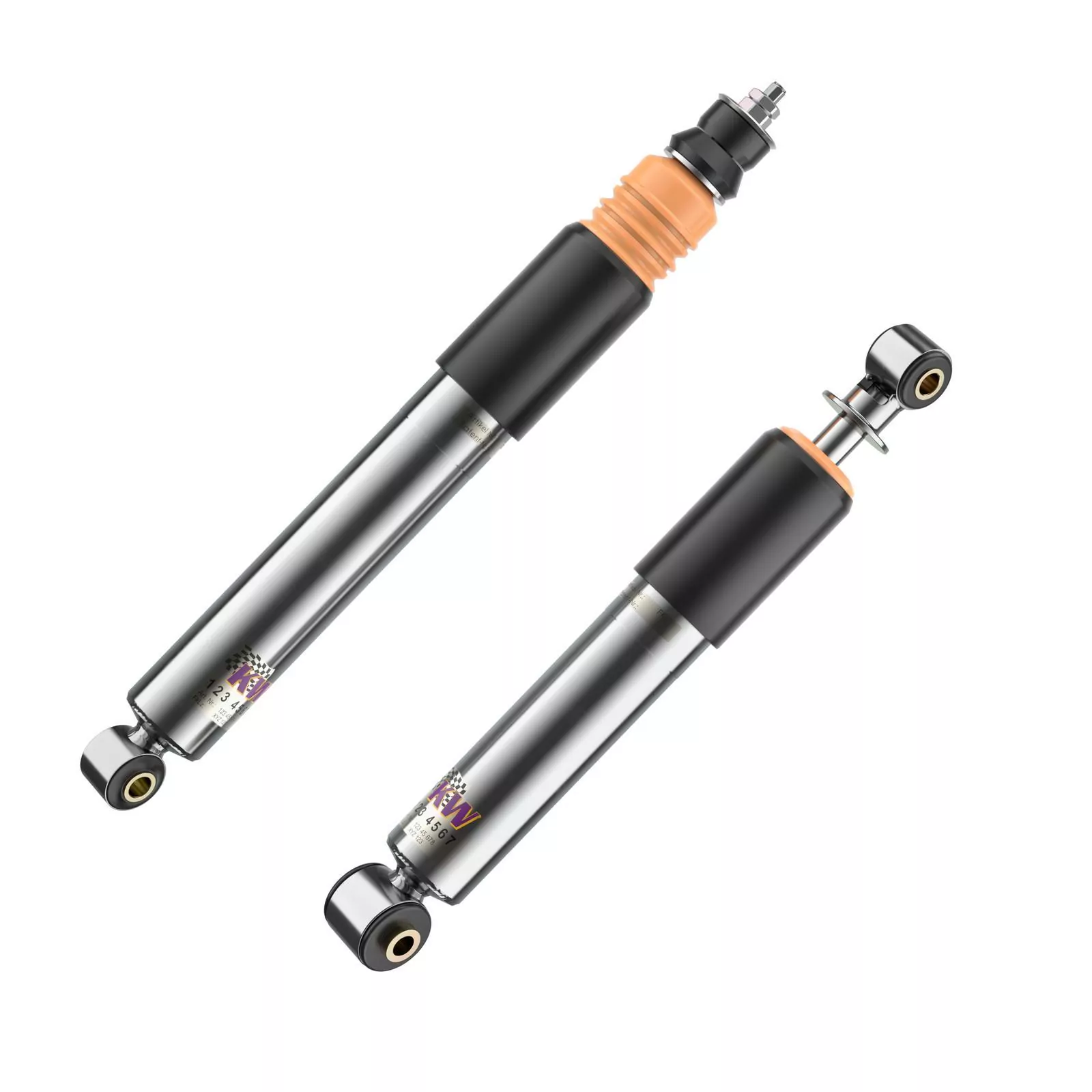 KW Dämpfersatz V2 inox VW KAEFER (11, 13) 12/1947-08/2003