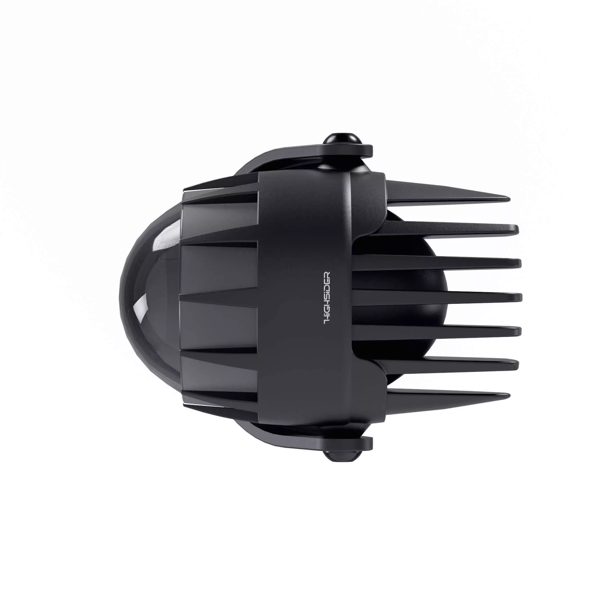 HIGHSIDER pro 45 mm Scheinwerfer Dual-Stream LED Schwarz E-Geprüft (1Stck)