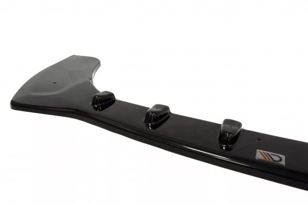 Front Ansatz Passend Für Passend Für FIESTA MK7 ST FL 2013-2016 (MIT Maxton Frontansatz Schwarz Hochglanz Schwarz Hochglanz