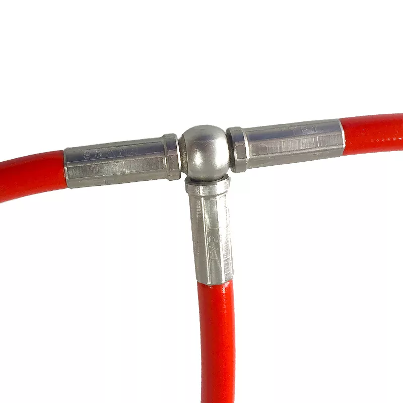 HEL Stahlflexleitung vorne und hinten Verlegeart OEM für Yamaha Niken 2018 - 2020 Edelstahl