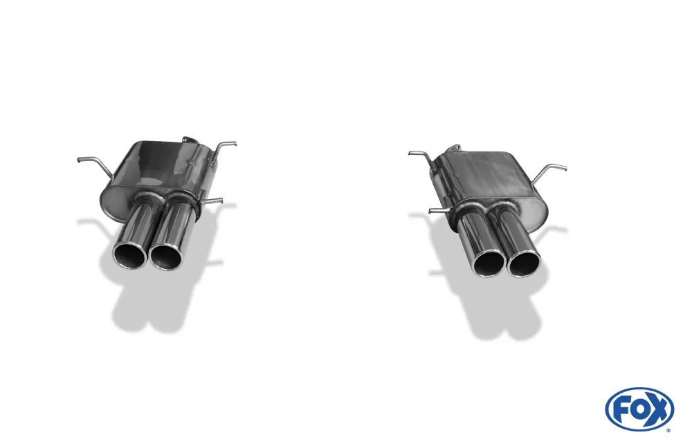 Maserati 3200GT  Endschalldämpfer rechts/links - 2x80 Typ 12 rechts/links