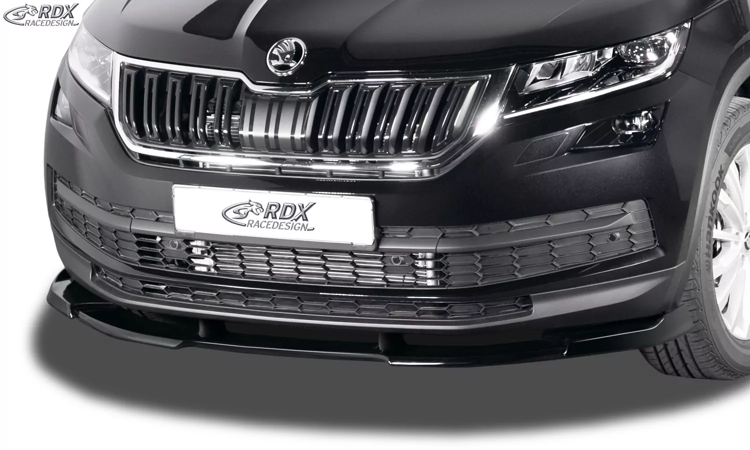 RDX Frontspoiler VARIO-X für SKODA Kodiaq (NS) Frontlippe Front Ansatz Vorne Spoilerlippe